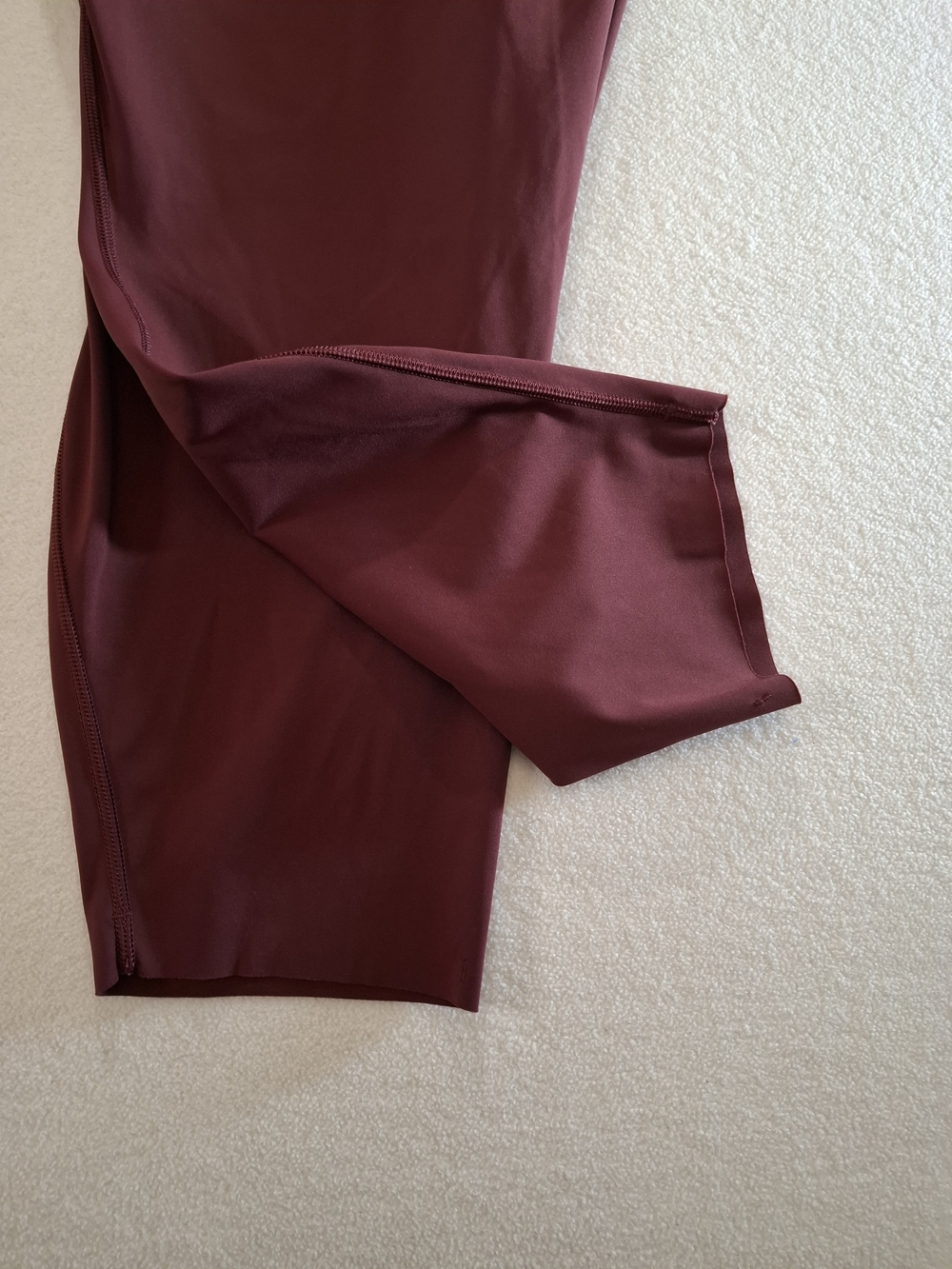 lululemon athletica High-Rise Burgundy Leggings Sz 18 - Picture 5 of 10